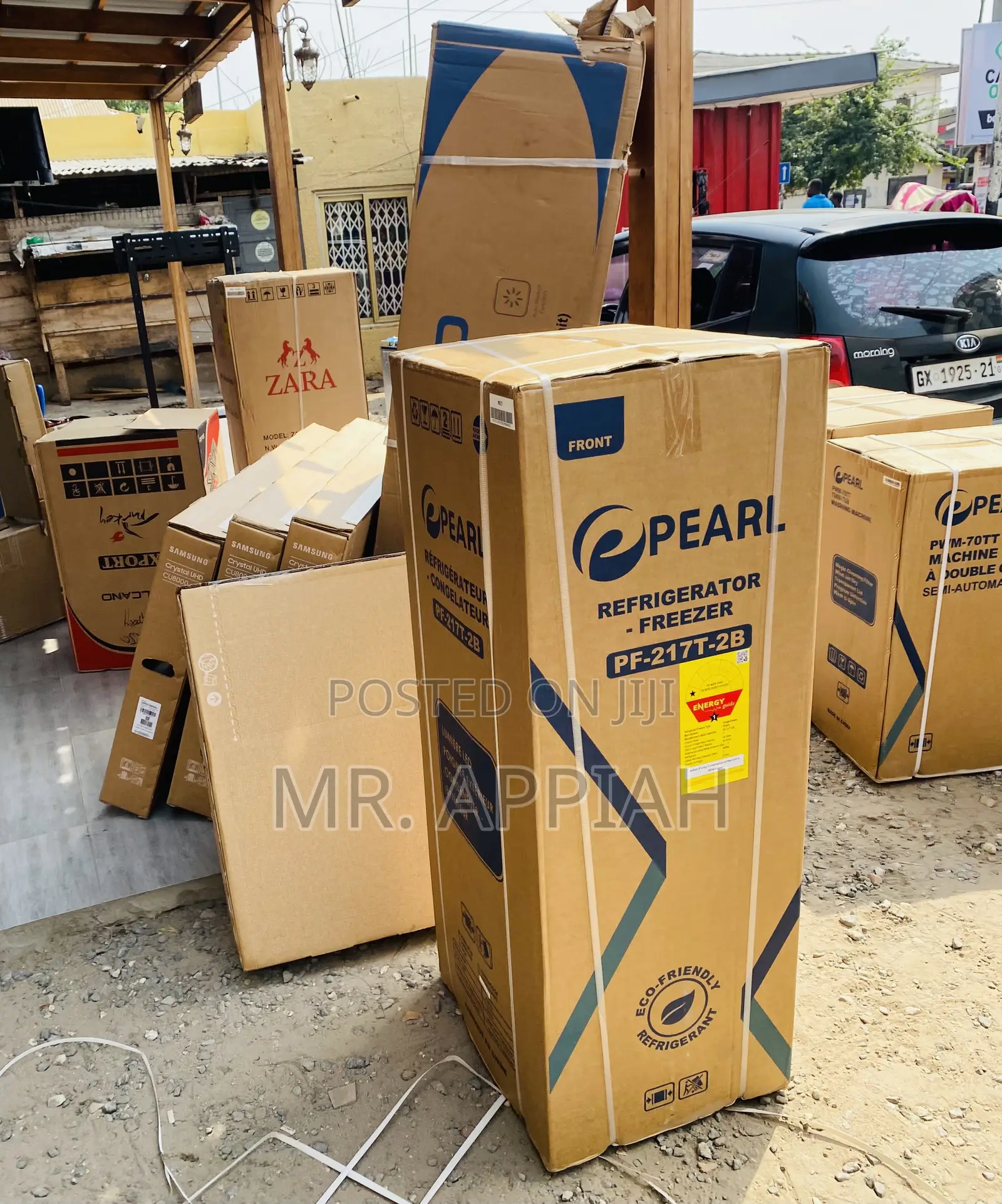 Fast Chilling Pearl Pf-217t-2b(Mirror)2 Door Refrigerator.