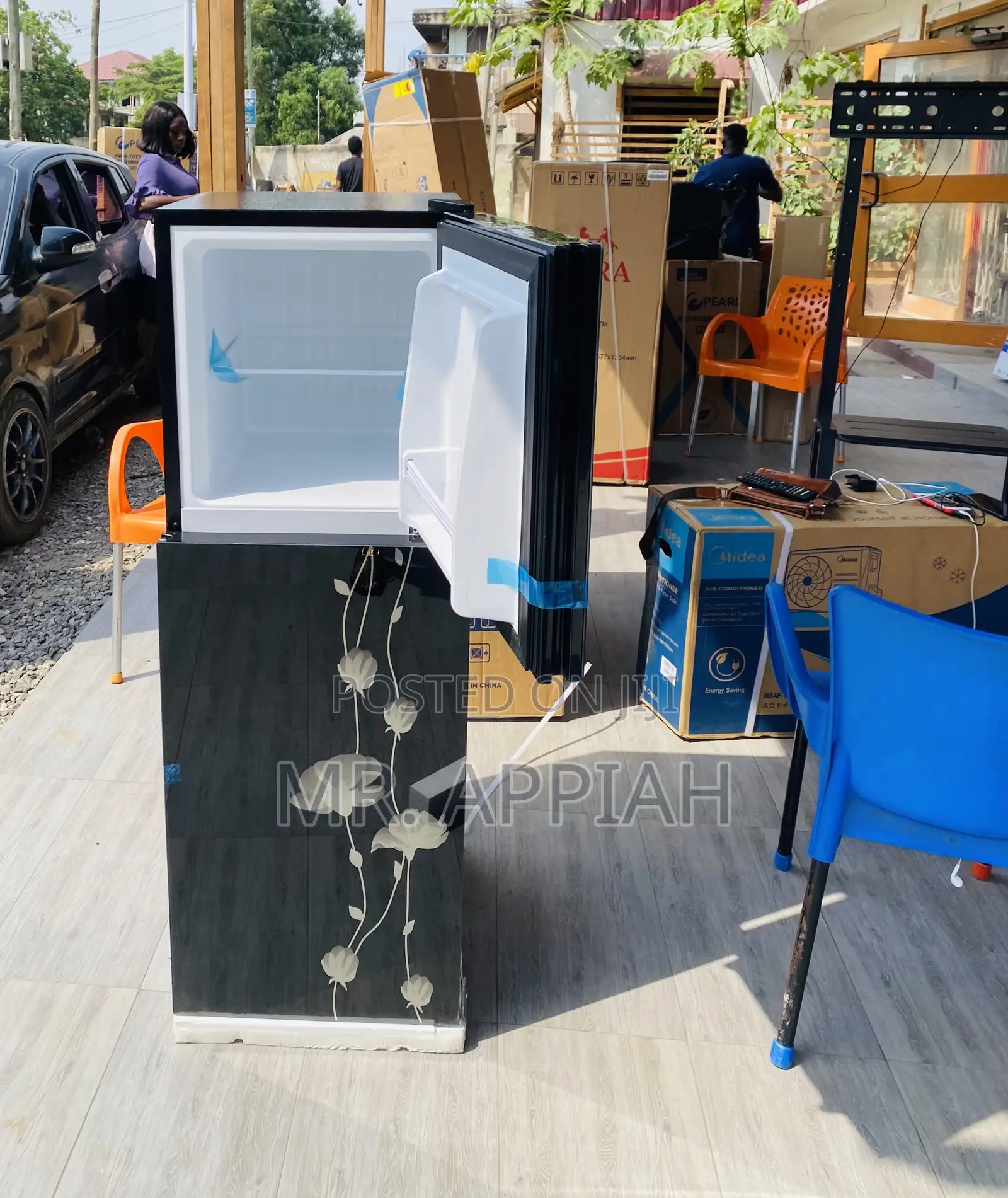 Reliable Pearl PF-217T-2B 2 Door Electric Fridge,Mirror