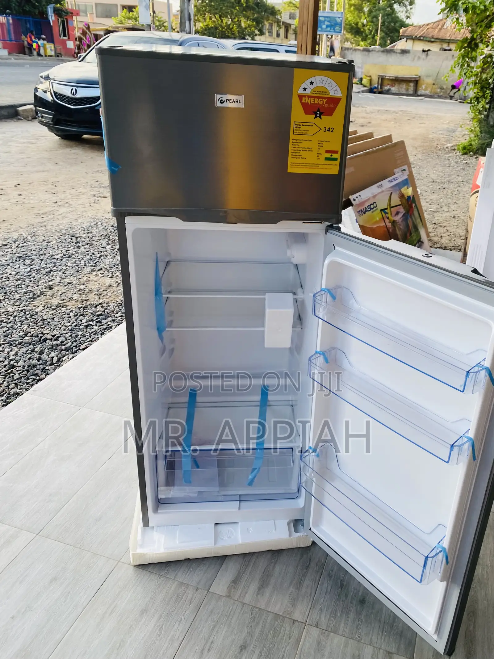 Super Affordable Pearl 205ltr 2door Electric Fridge(PF-250)
