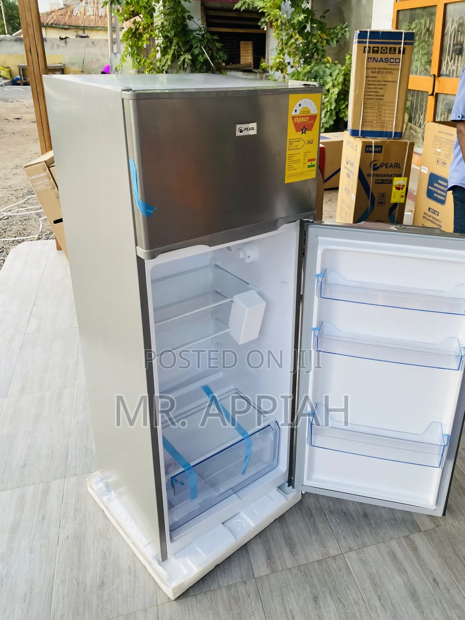 Super Quality Pearl PF-250 2 Door Electric Fridge(205L).