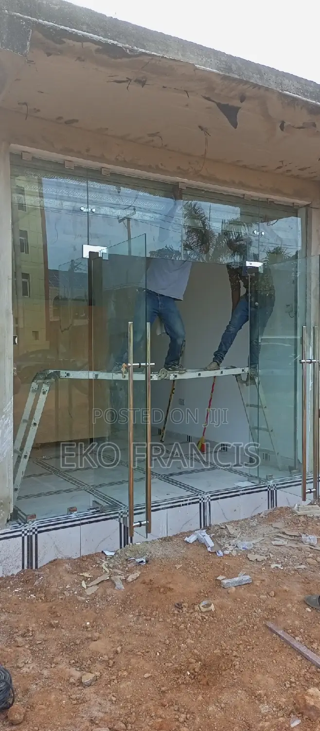 Frameless Glass DOORS WORK