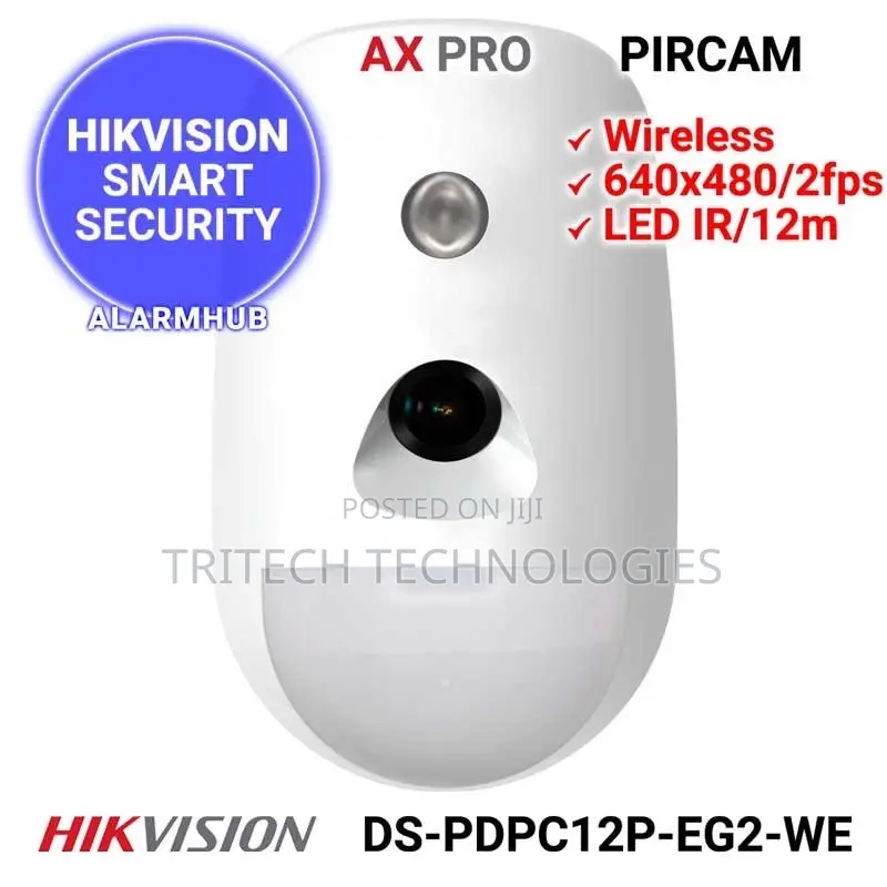 Hikvision Ds-Pdpc12p-Eg2-We Wireless Pir-Cam Detector