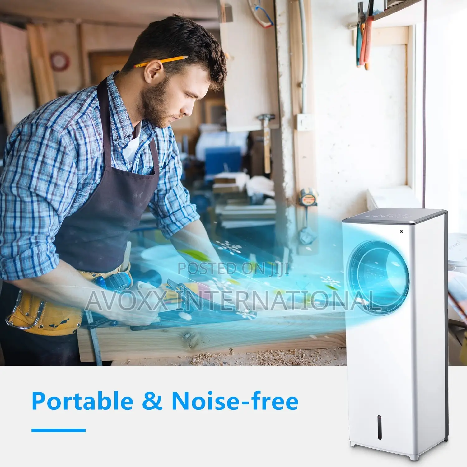 Trustech BLF-T04L Portable Evaporative Bladeless Air Cooler