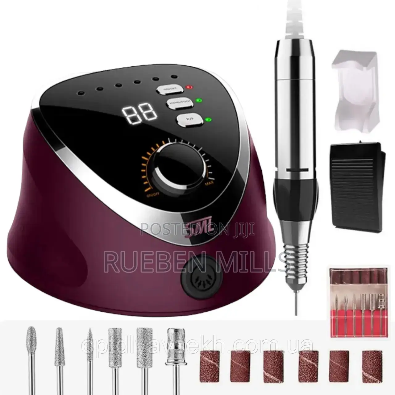 SML M12 35000rpm Professional Nail Drill File Machine