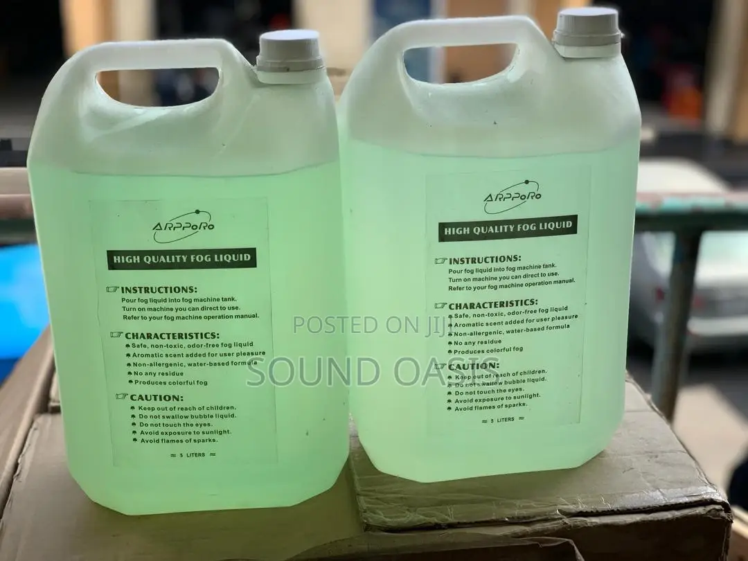 5L Of Fog Machine Fluid