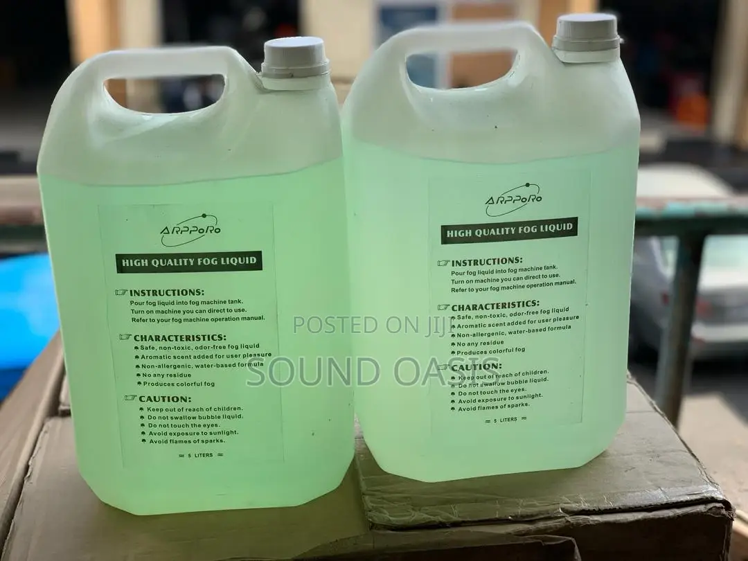 5L Of Fog Machine Fluid