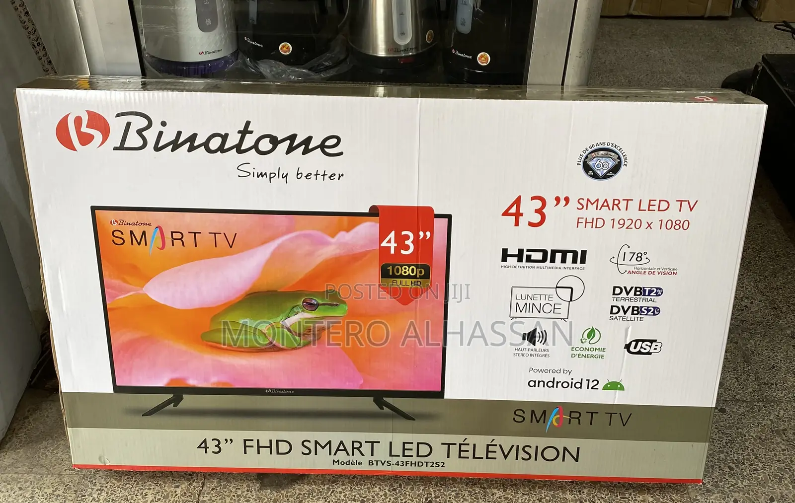 43.Inches Smart Binatone Television