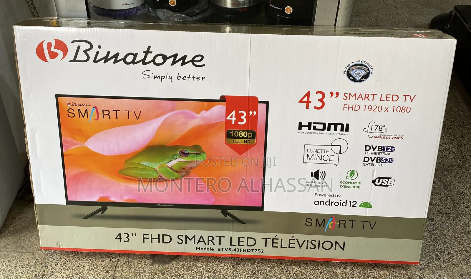 43.Inches Smart Binatone Television