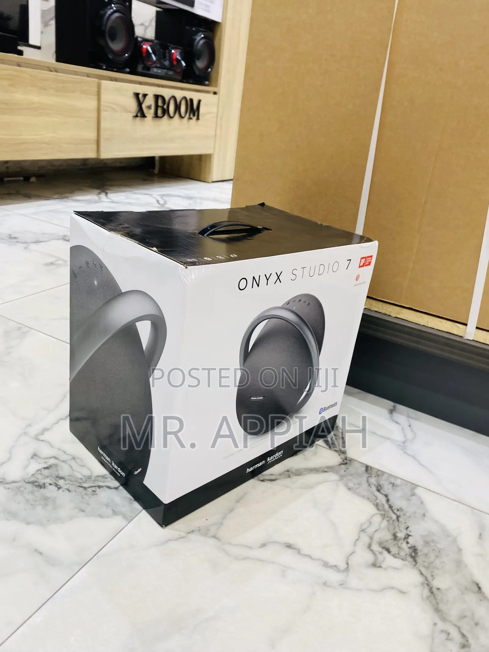 Authentic Harman Kardon Onyx 7 Bluetooth Speaker(Black).