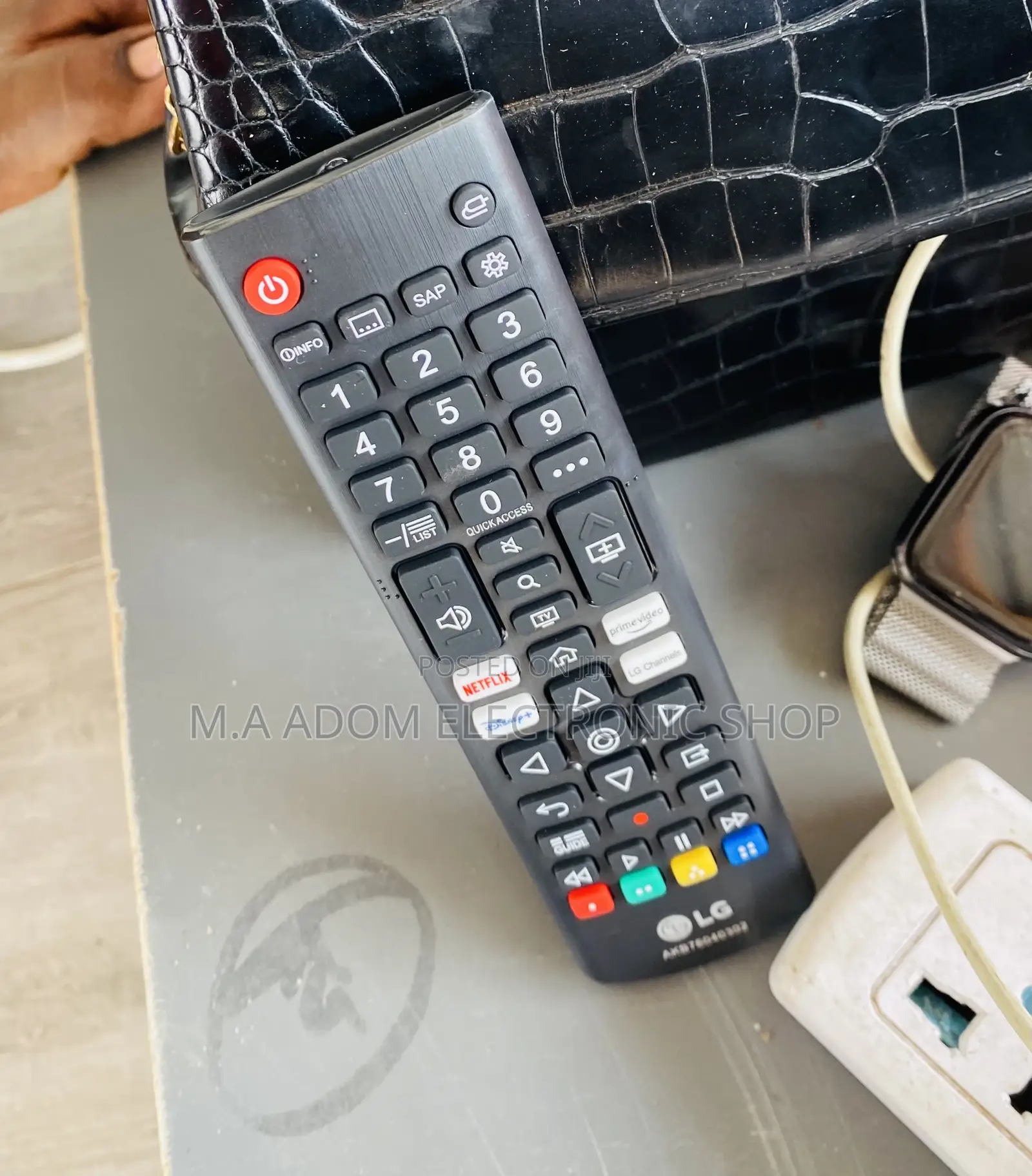 Latest and Affordable LG Remote Control,Black.