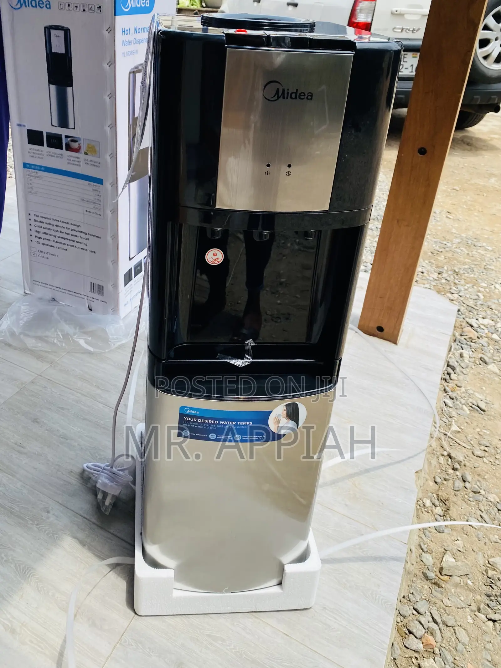 Quality Midea Yl1638s-W Electric Water Dispenser(3 Tray).