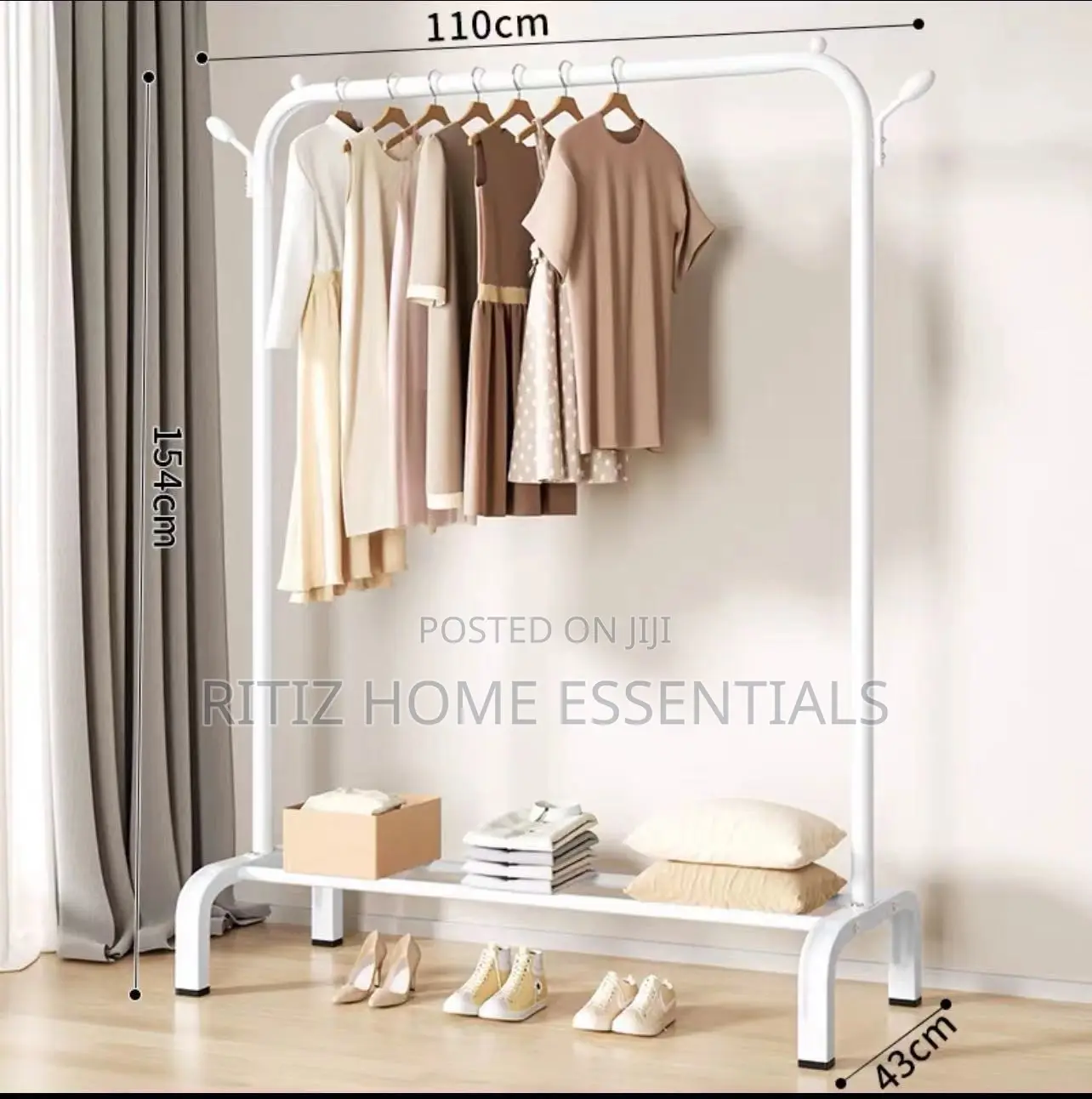 Single Rod Clothes Rack/Hanger