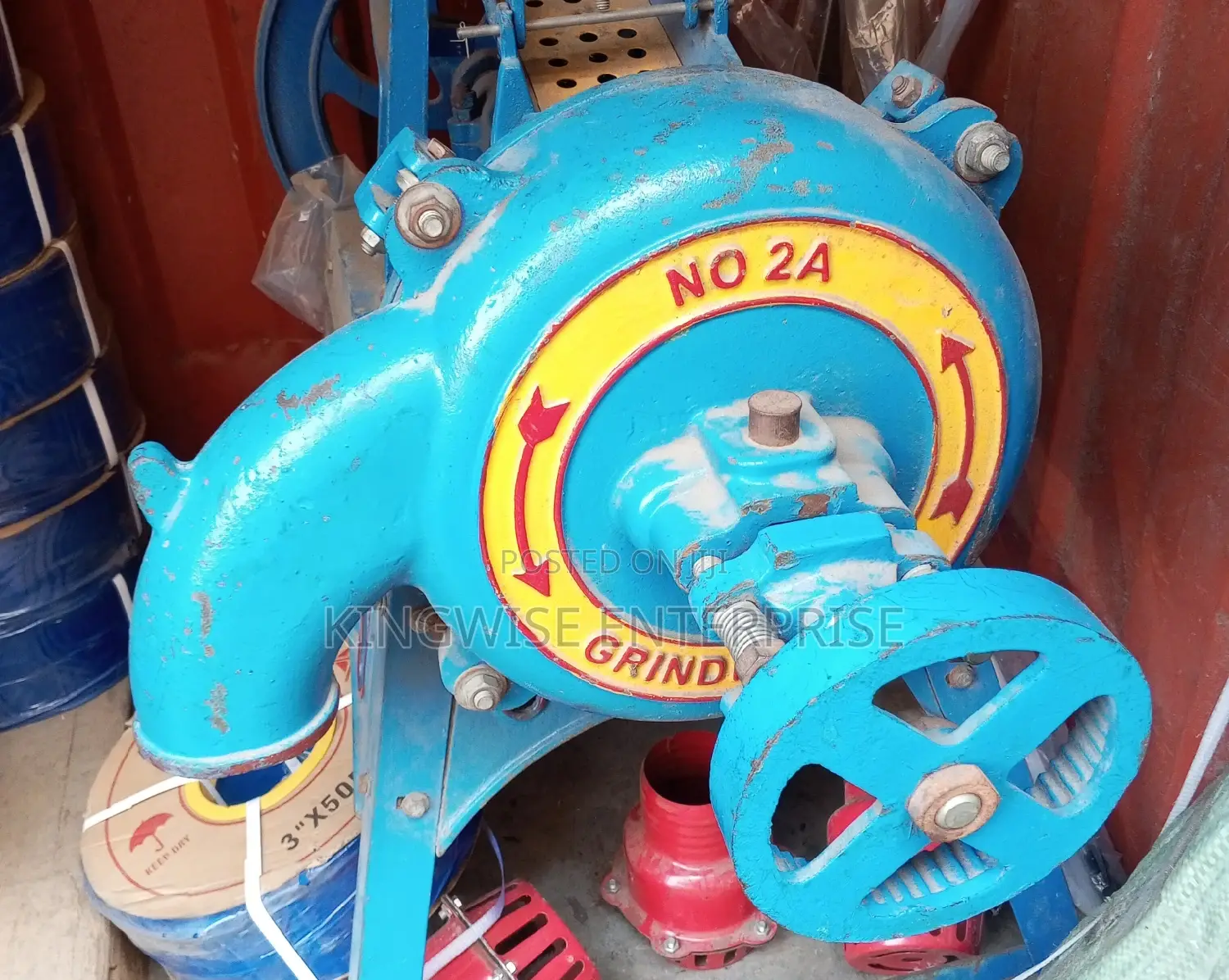 Corn Mill With Motor and Accessories Complete