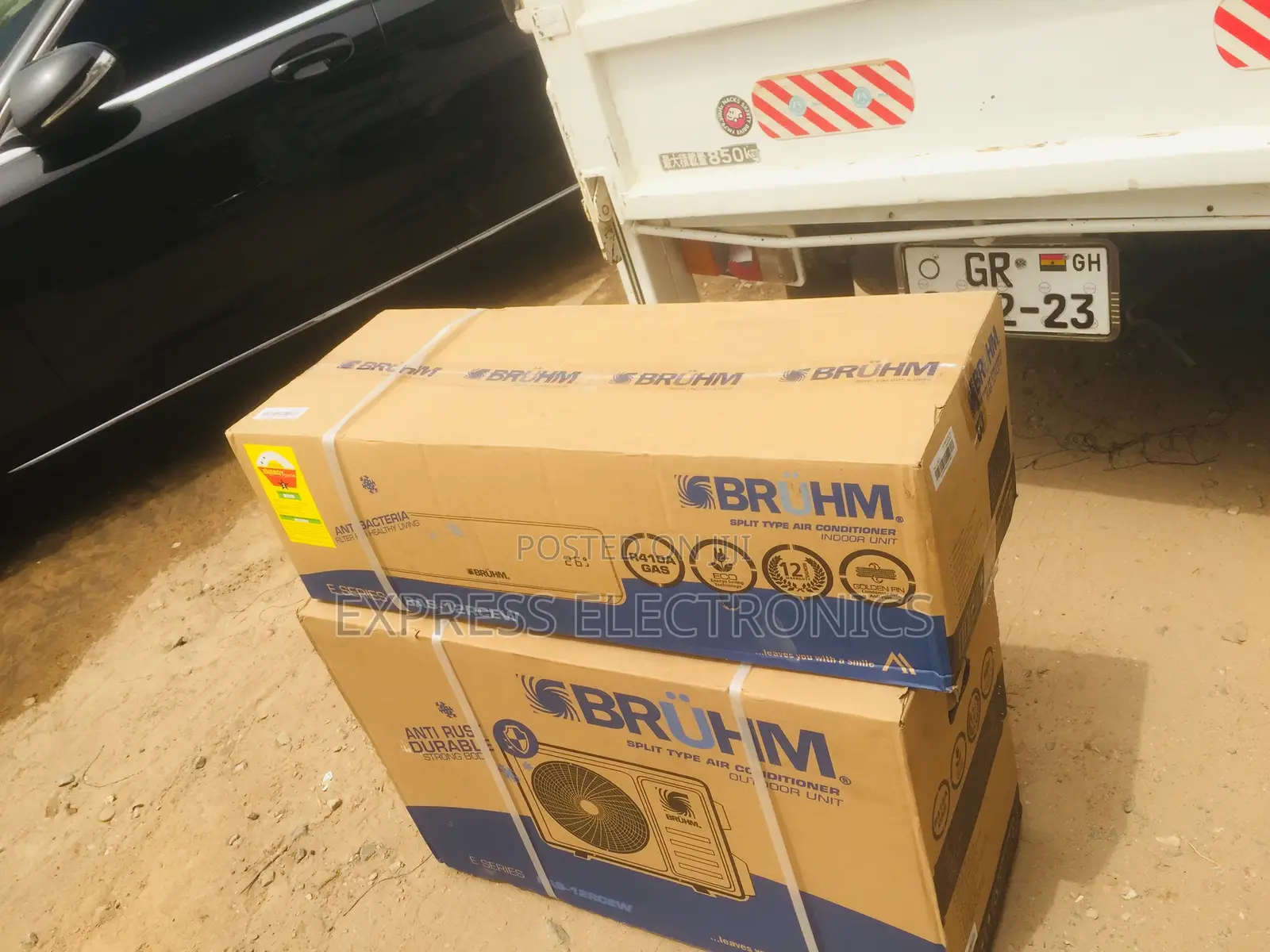 On - Off Timer  Bruhm Split R410 Gas 1.5hp