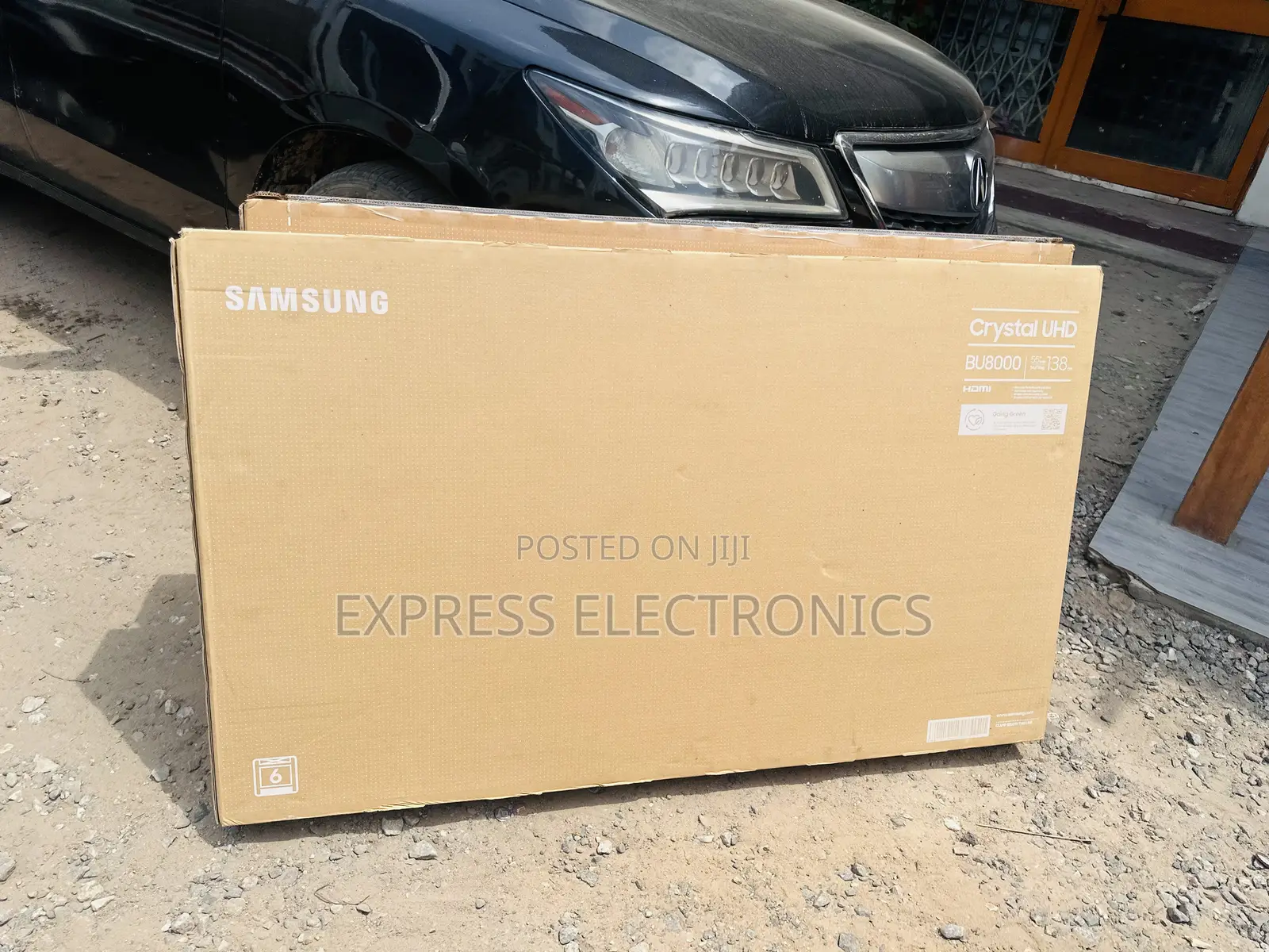 Grab a New Samsung Tv UHD Smart Glossy LED 55”Cu8000 Tv