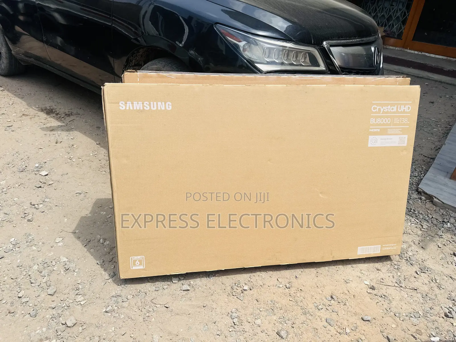 Grab a New Samsung Tv UHD Smart Glossy LED 55”Cu8000 Tv