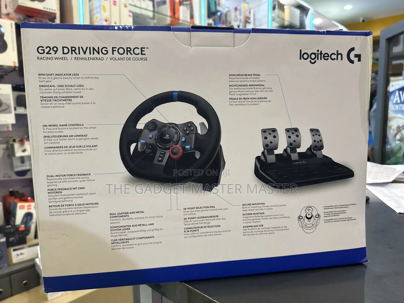 Logitech G29 Driving Force With Paddle Shifter
