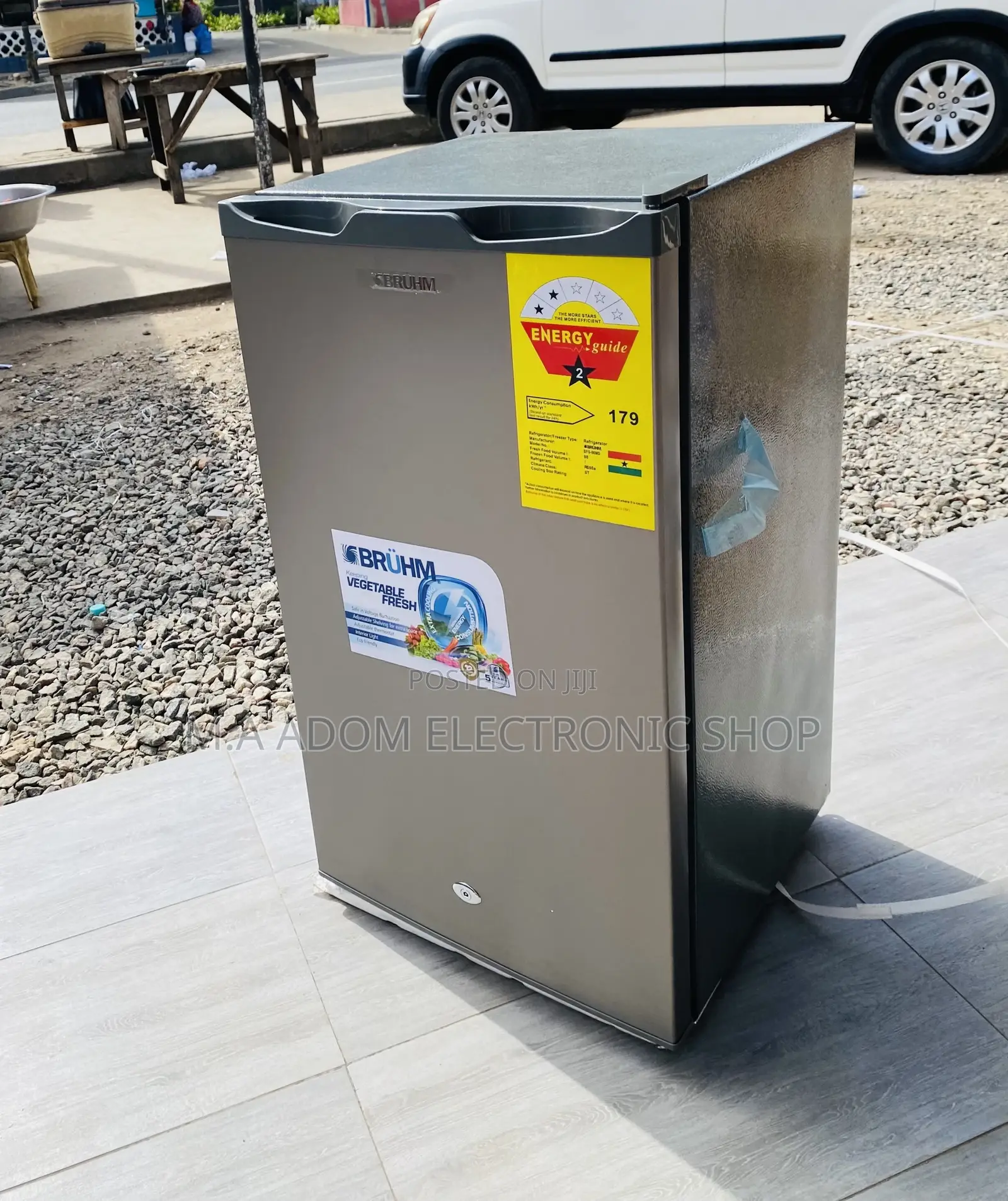 Latest Bruhm 1 Door Electric Table Top Refrigerator 