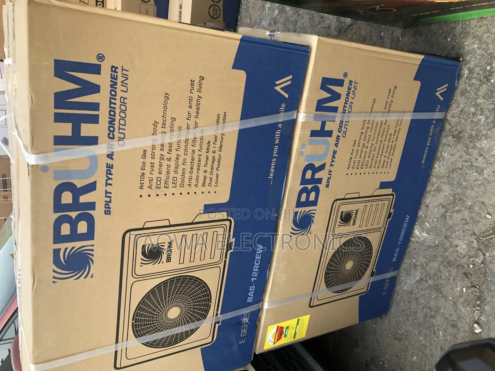 1.5hp R410 Genuine Bruhm Split Air Conditioner