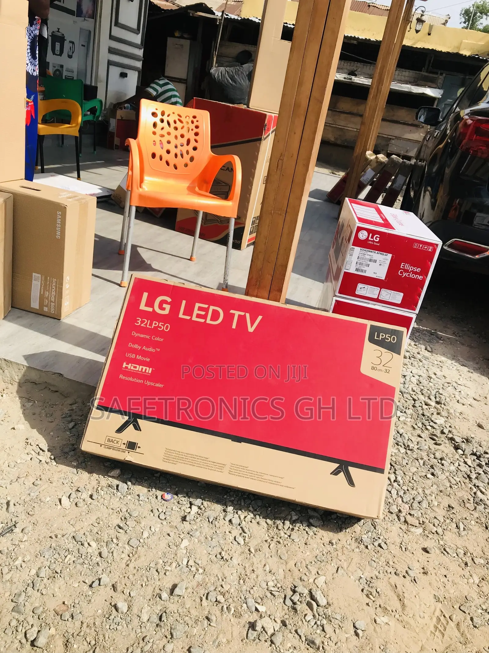 32 Inches Glossy Led Black Electric LG LP50 Smart Tv