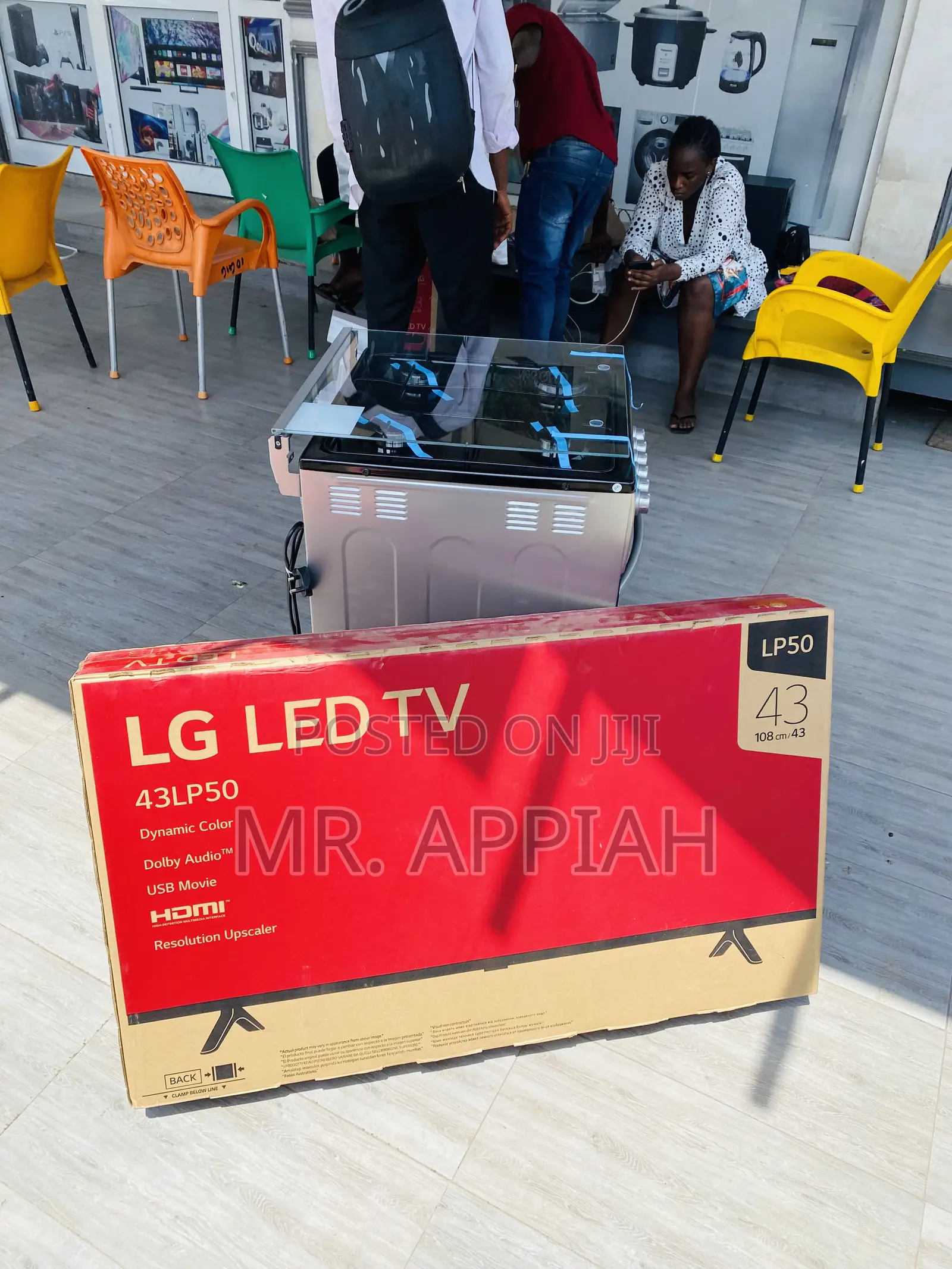 Sealed in Box LG 43lp5000 43 Inch Full HD Led Tv(Black).