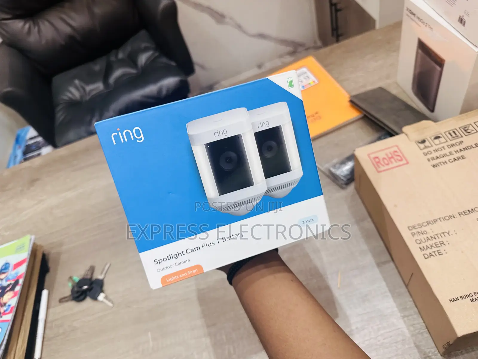 Easy to Use Ring Sportlight Cam Plus