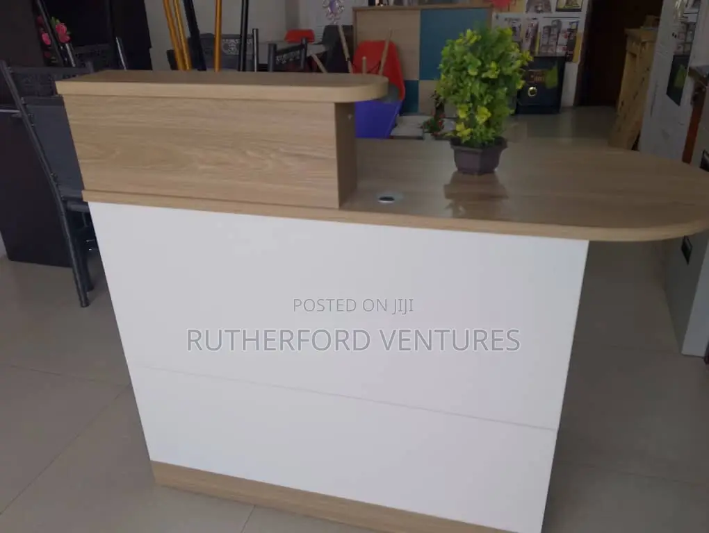 Wooden Reception Desk