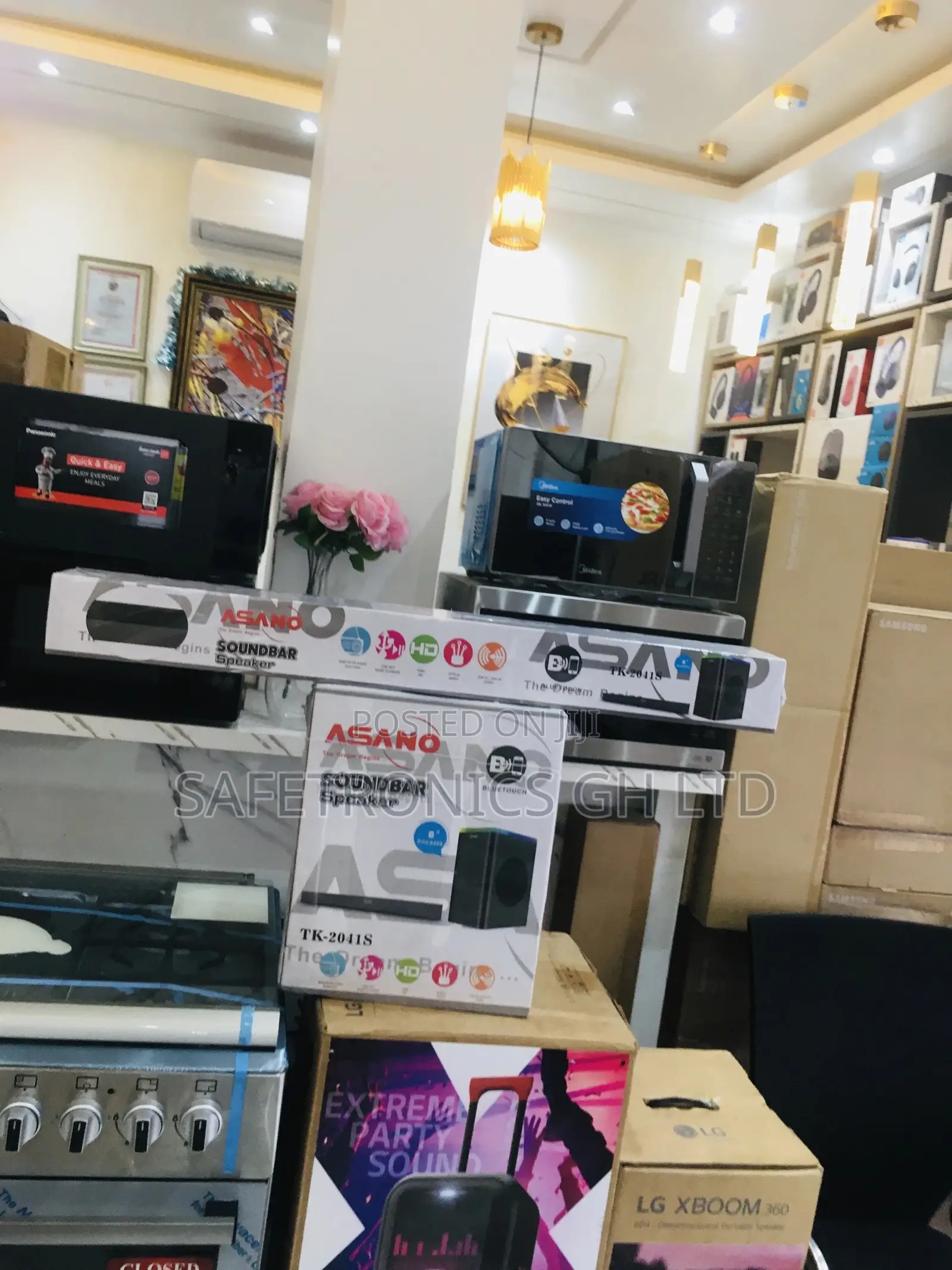 TK 2040 Bluetooth Electric Black Asano Wireless Soundbar
