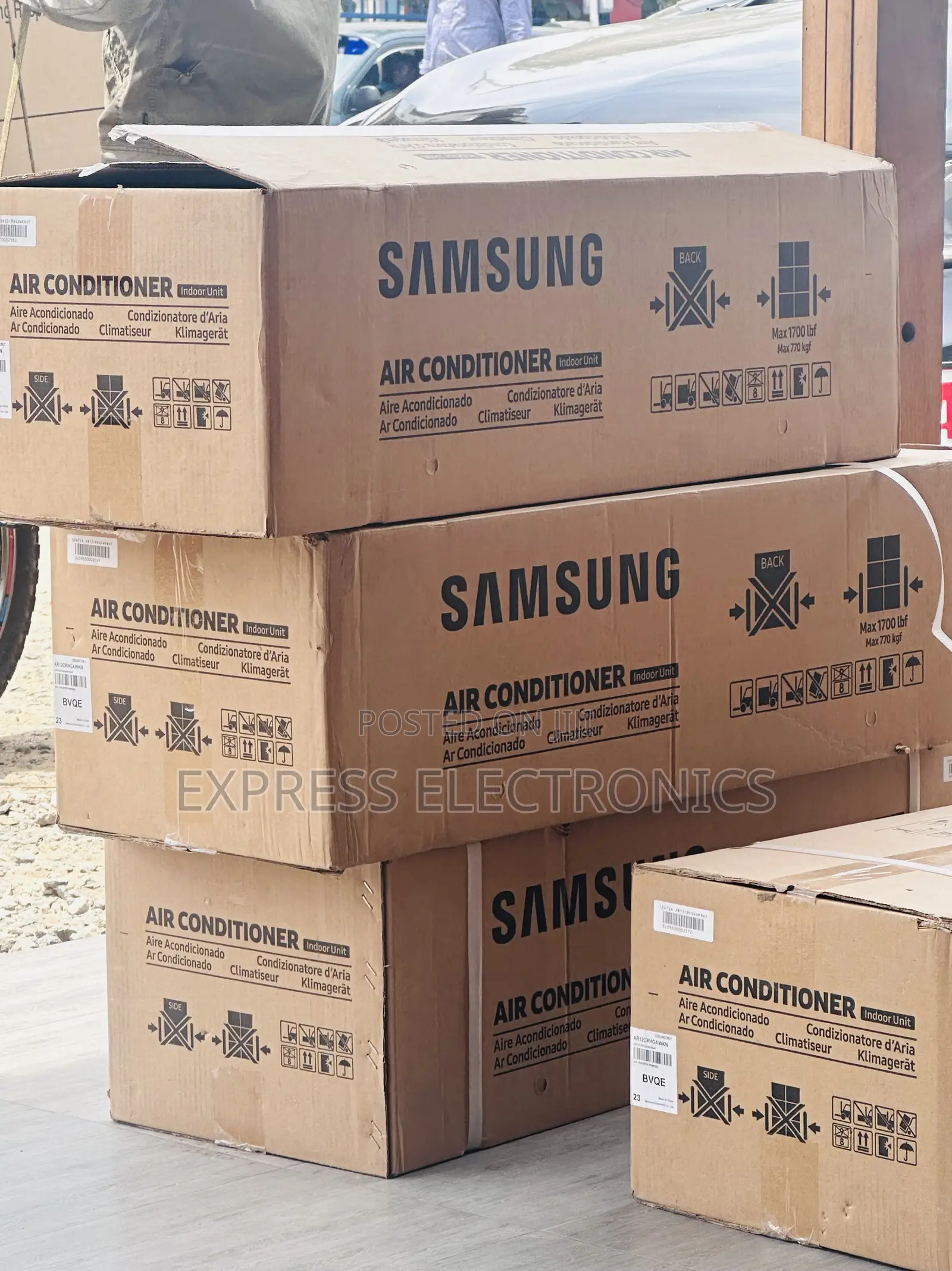 Unique Design White Samsung 1.5hp Split R410 Gas