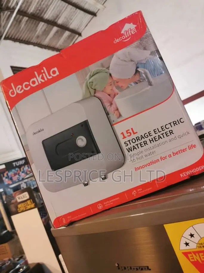 Choose Quality ~Decakila 15L Water Heater