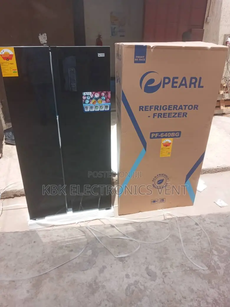 Pearl 450ltr Premium Mirror Side/Side Refrigerator