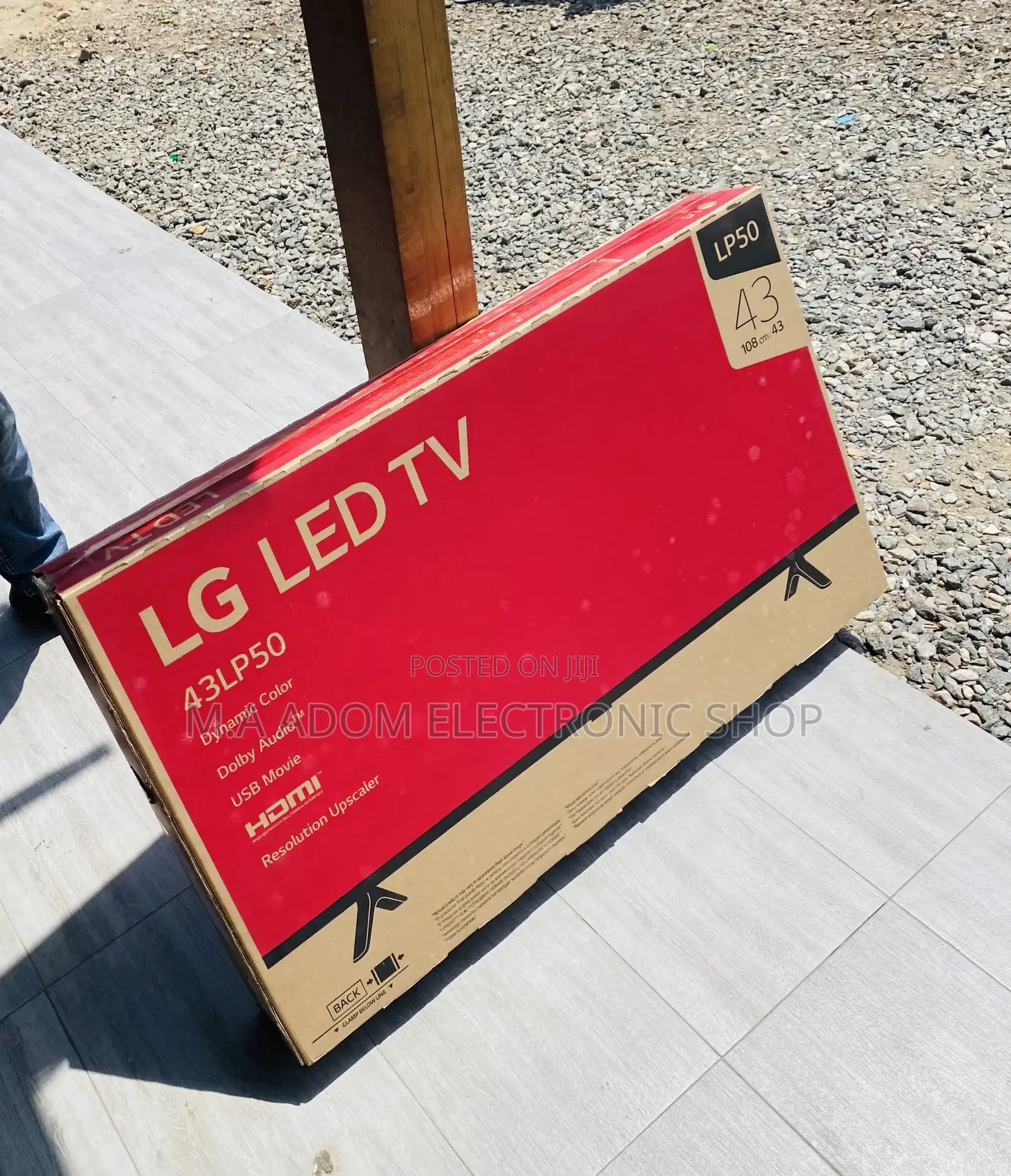 Authentic LG 43lp5000 43 Inch Full HD Led Tv(Black).