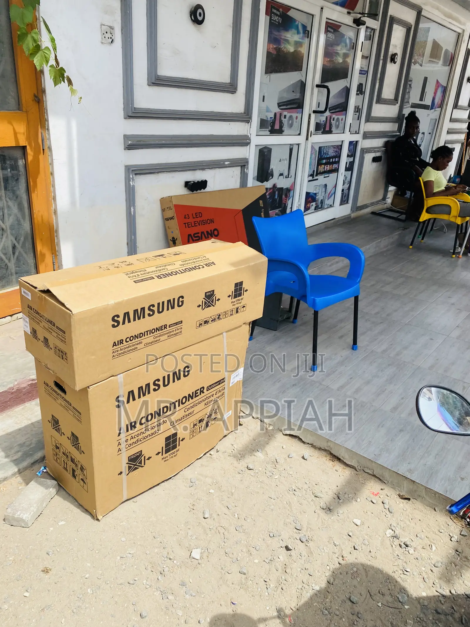 Fast Cooling Samsung 1.5hp Split Type Ac(White)R410.