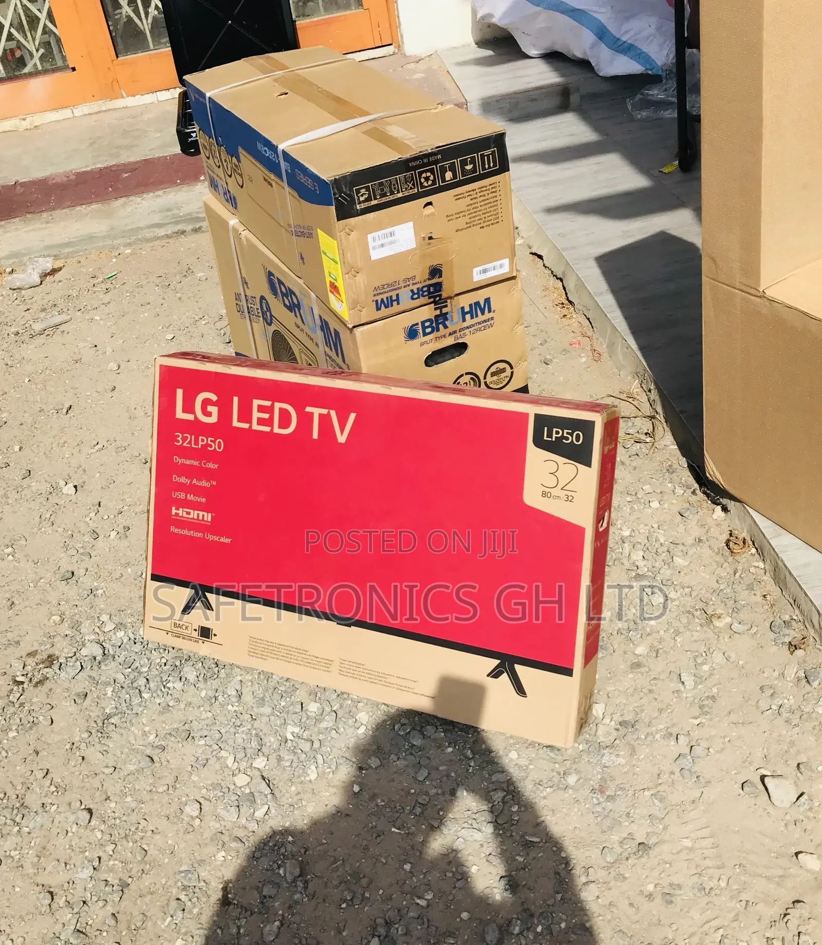 LP50 LG 32 Inches Glossy Led Electric Smart Black TVV