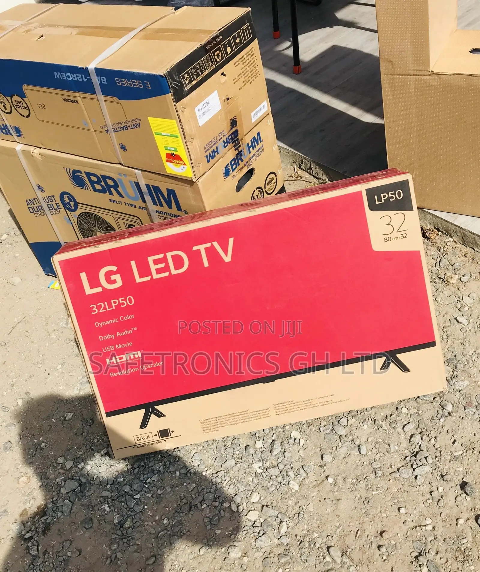 LP50 LG 32 Inches Glossy Led Electric Smart Black TVV