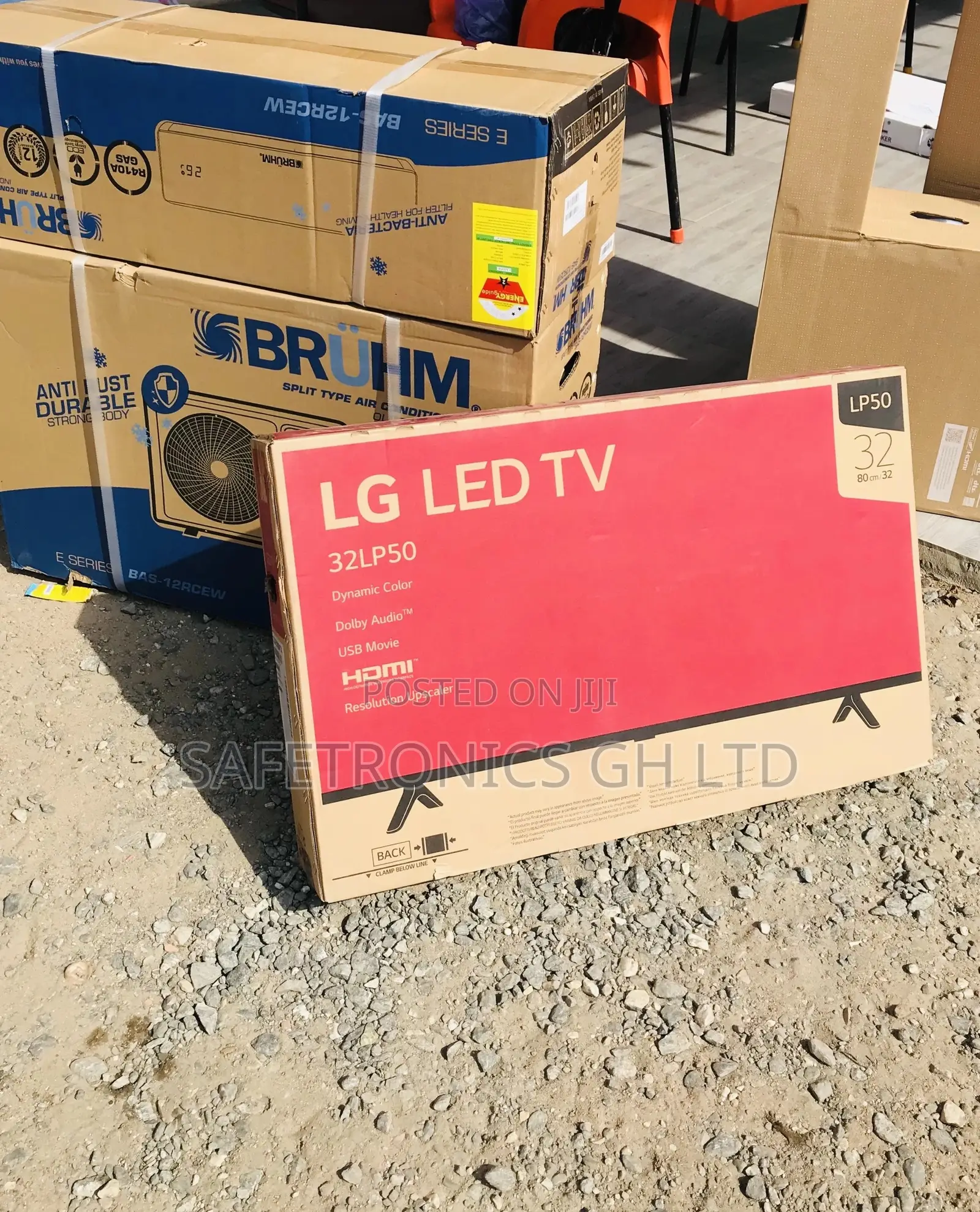 Led Glossy Electric LP50 LG 32 Inches Smart Black Tv