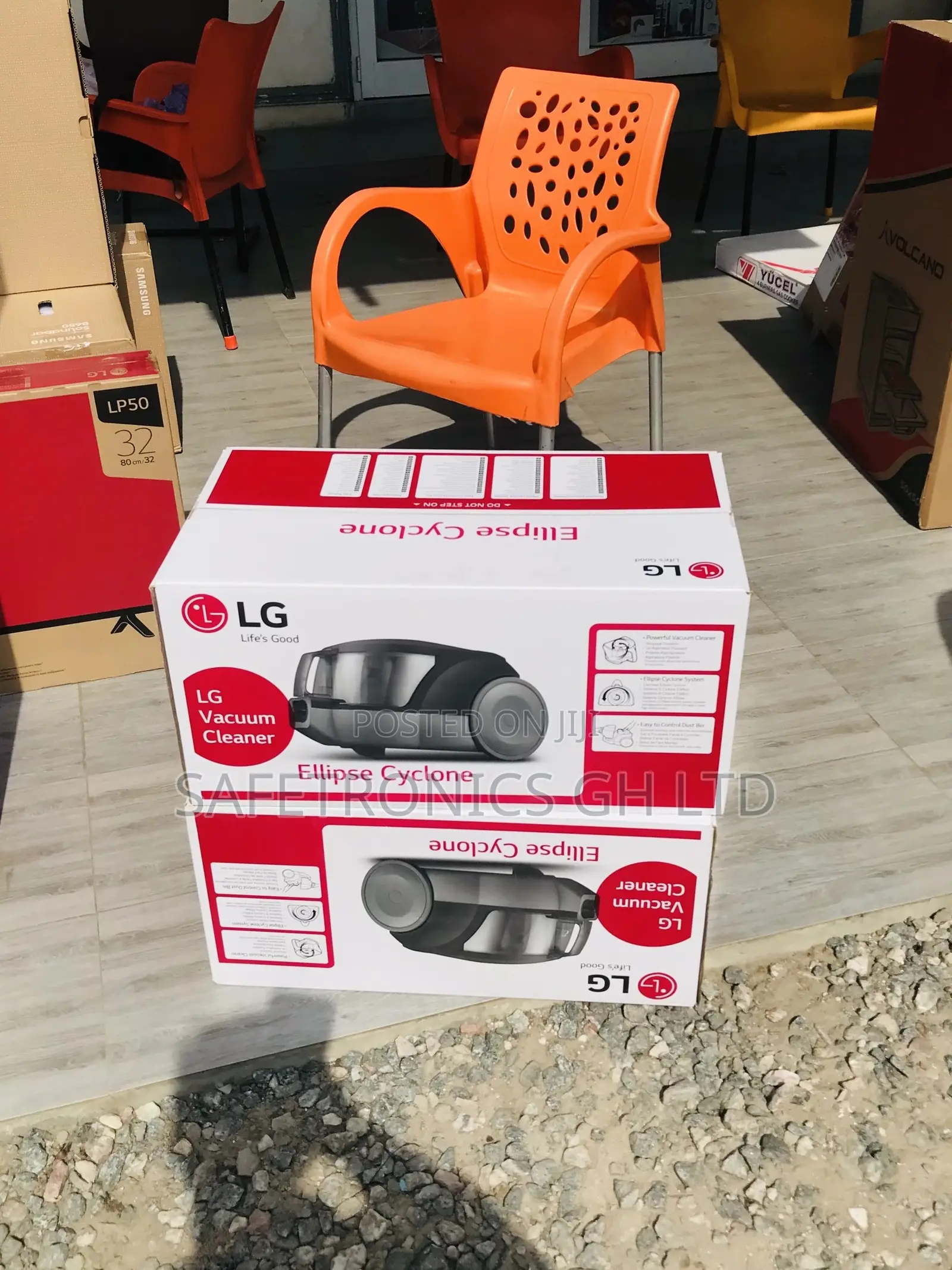 LG Vacuum Cleaner Vc5420nntr 2000W Black/Red Original
