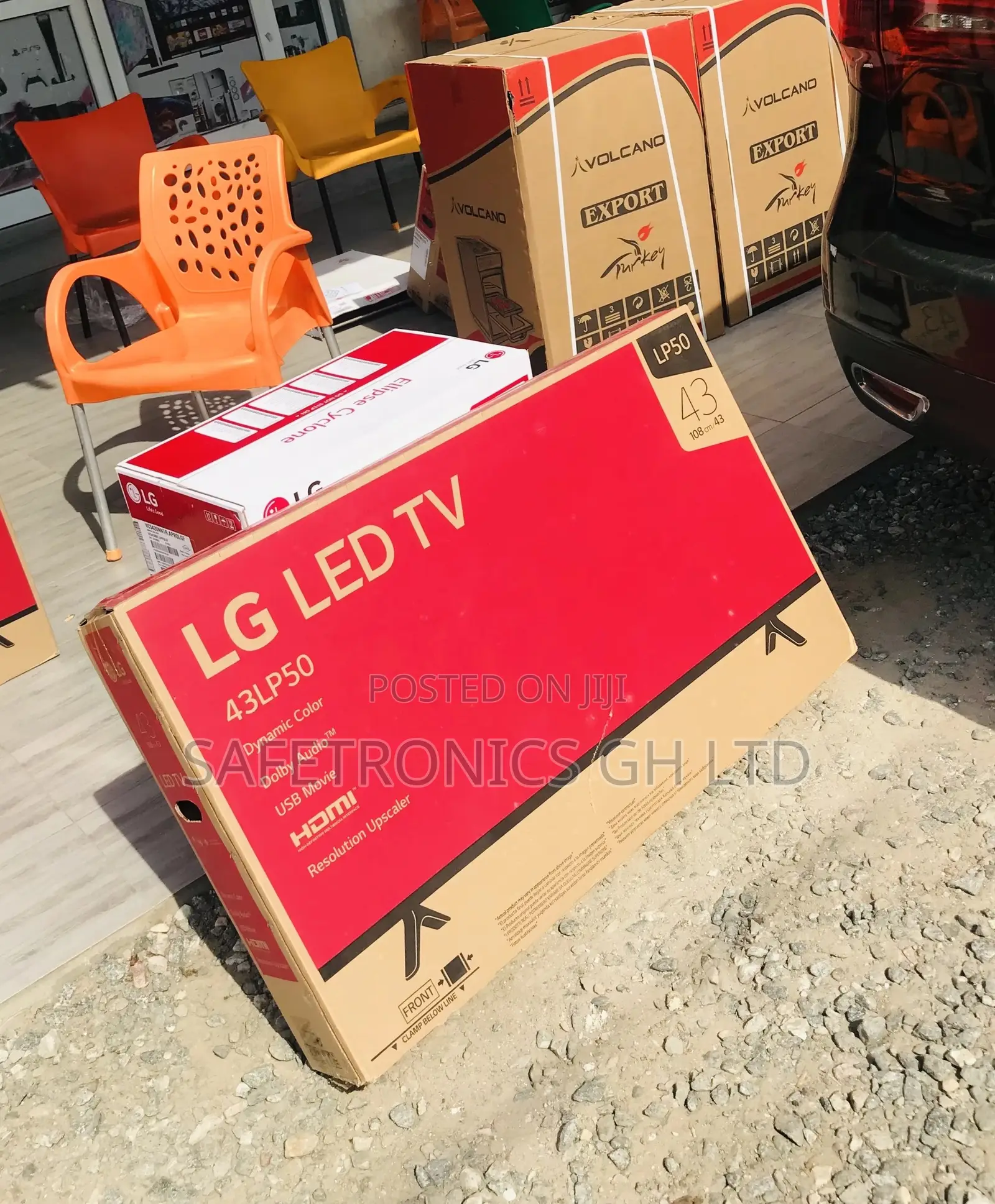 Smart Led LP50 LG Black Electric 43 Inches Glossy Tv