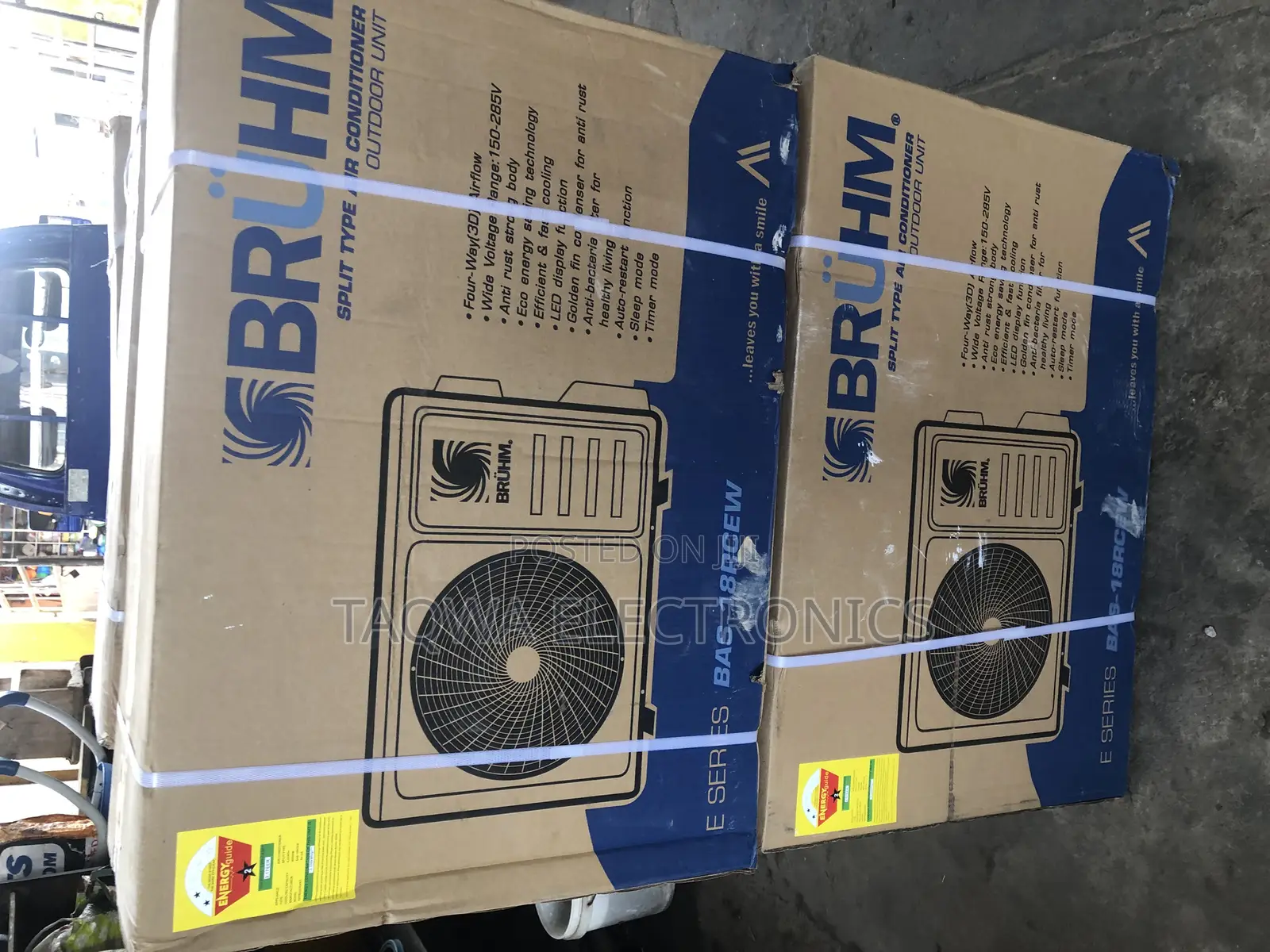 Original Bruhm 2.0hp Air Conditioner