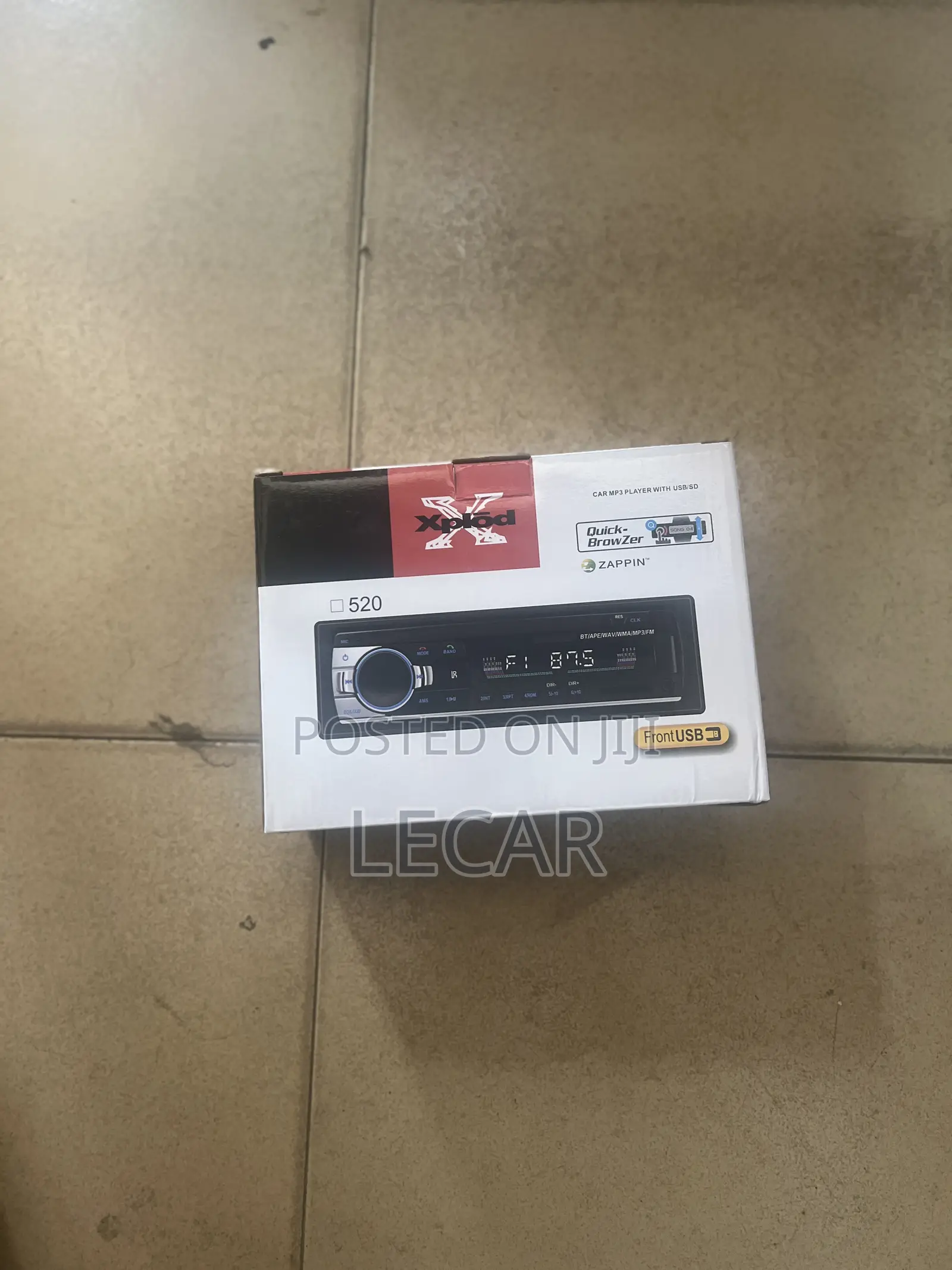 Xplod Car Tape With Bluetooth , USB Mp3 Player
