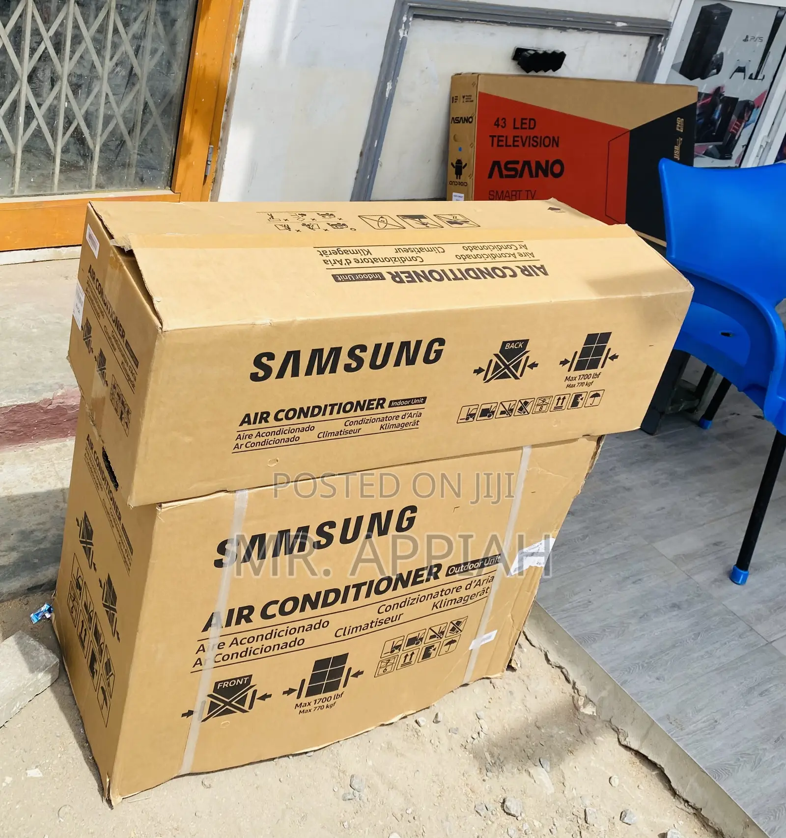 Sealed in Box Samsung 1.5hp Split Type Ac(White)R410.