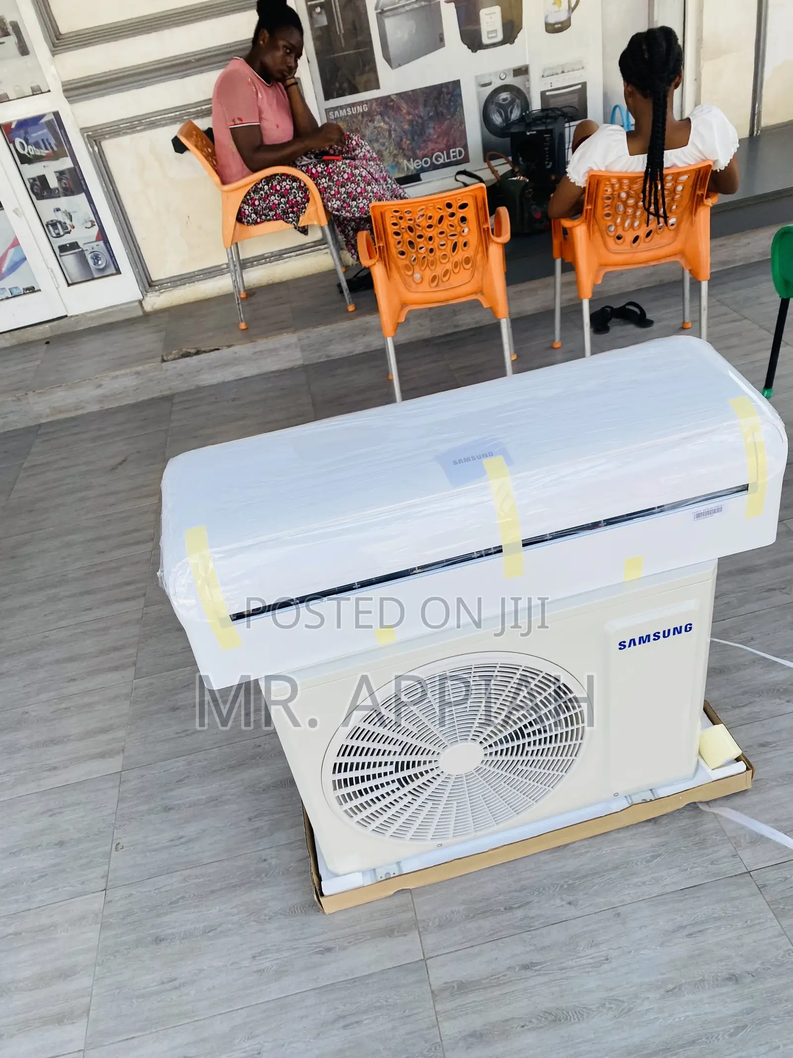 Sleek Design Samsung 2.0hp Split Type Ac(White)R410 Gas.