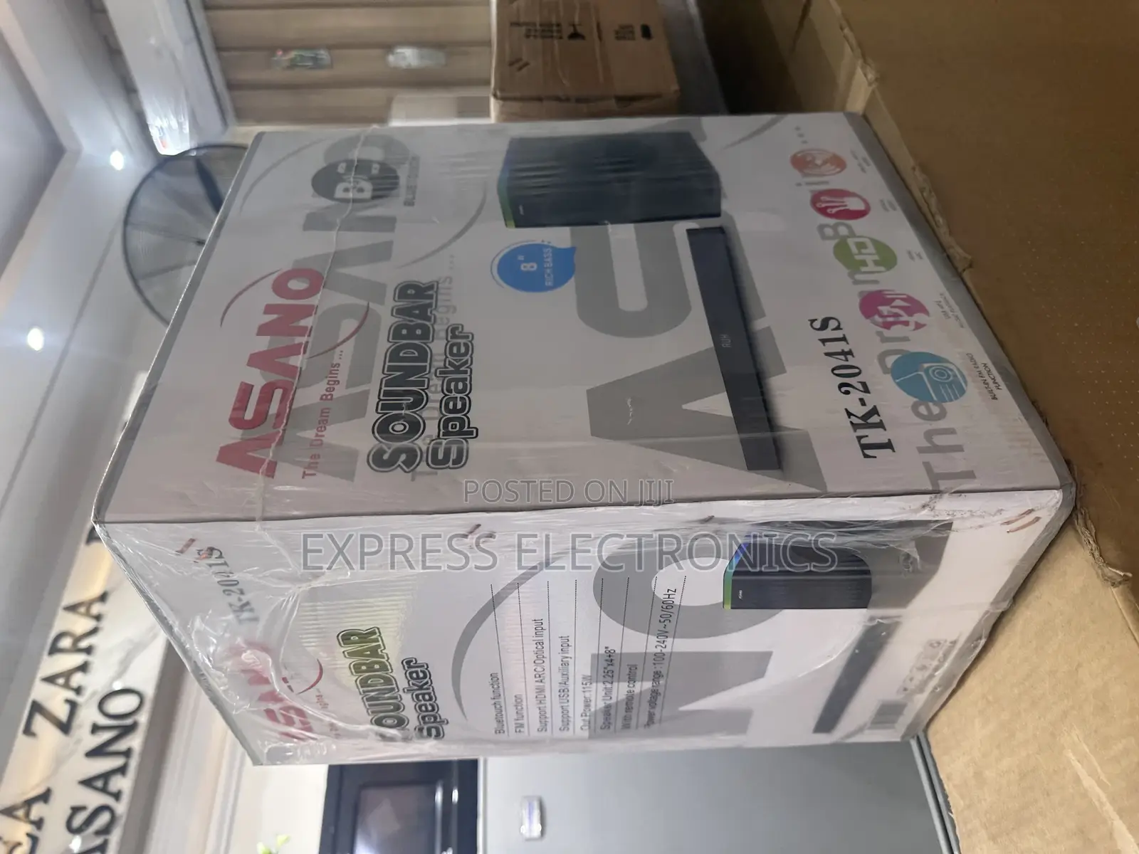 Excellent Design Sound Bar With Woofer TK-2041S Asano