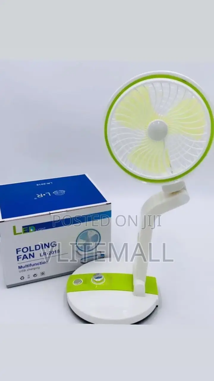 LED Rechargeable Folding Fan ( LR-2018 )