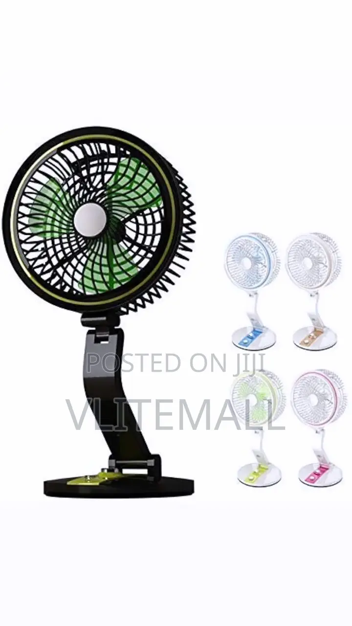 LED Rechargeable Folding Fan ( LR-2018 )