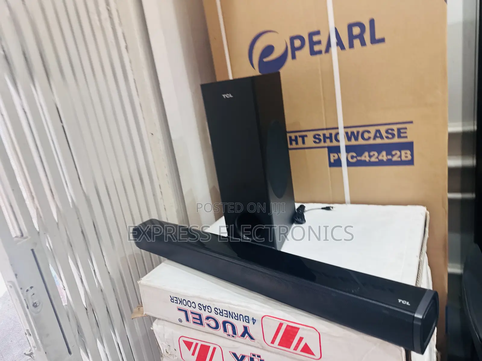 Authentic Sleek Black Sound System TCL S332w