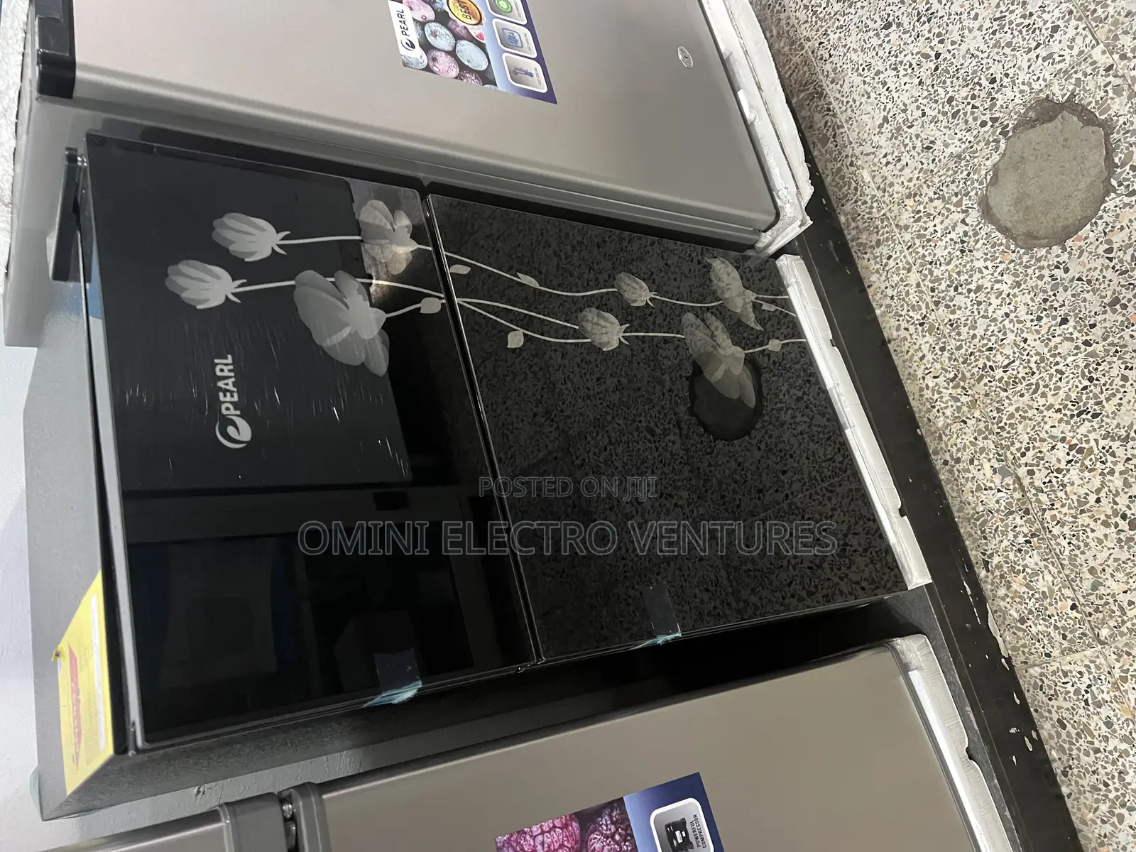 Brand New Pearl Table Top Double Door Refrigerator