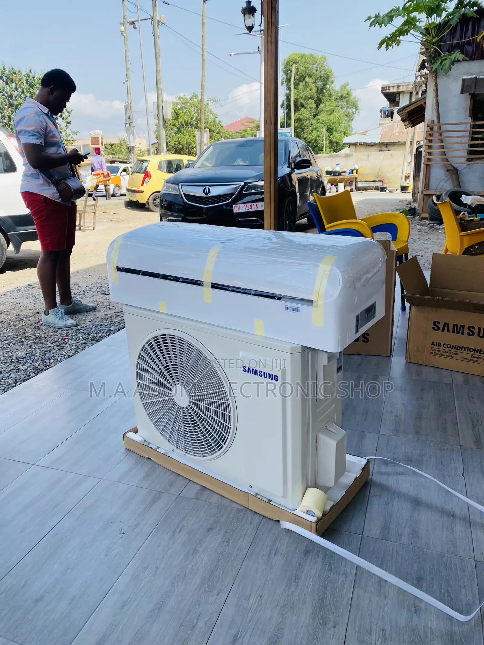 Energy Saving Samsung 1.5hp Split Type Ac(White).