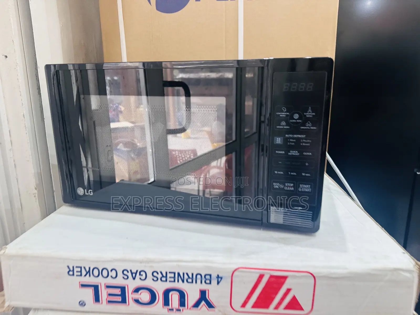 Anti Rust Material Microwave Oven Grill Lg 20l Black.