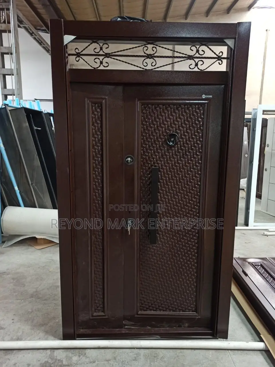 Fanlight Security Door, One and Half Security Door, Turkey D